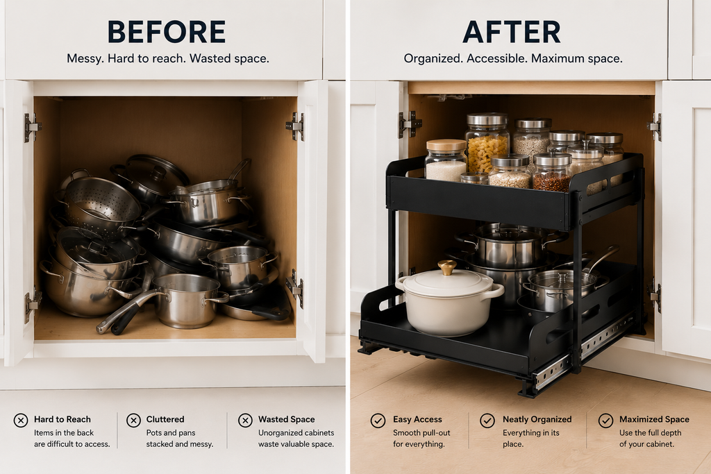 SORAKI™ Glide Cabinet Organizer
