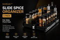 SORAKI™ Slide Spice Organizer (2-Pack)