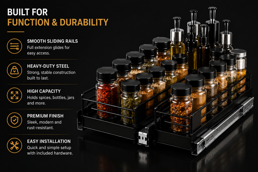 SORAKI™ Slide Spice Organizer (2-Pack)
