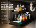 SORAKI™ Under Sink Organizer | Premium Pull-Out Storage